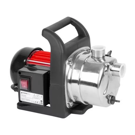 Strend Pro Garden kerti szivattyú, MJP1000, INOX, 1000 W, 57 l/perc, komplett készlet