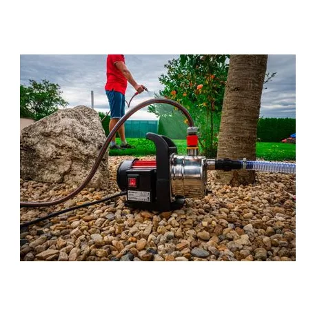 Strend Pro Garden kerti szivattyú, MJP1000, INOX, 1000 W, 57 l/perc, komplett készlet