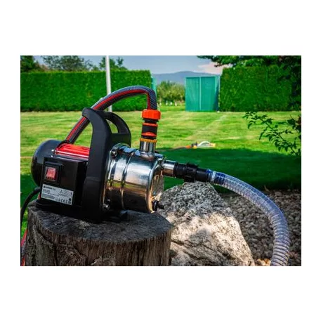 Strend Pro Garden kerti szivattyú, MJP1000, INOX, 1000 W, 57 l/perc, komplett készlet