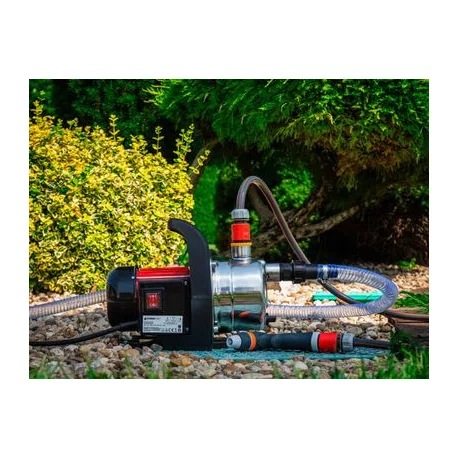 Strend Pro Garden kerti szivattyú, MJP1000, INOX, 1000 W, 57 l/perc, komplett készlet