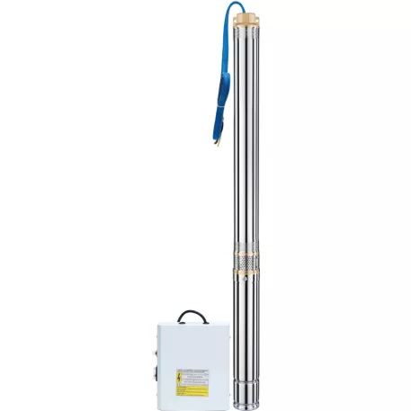 Strend Pro Garden SD47/15" merülő szivattyú, 750W teljesítménnyel, kutakhoz, 20 méteres kábellel