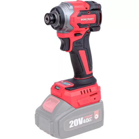 Worcraft ütvecsavarozó CIS-S20LiBH ShareSYS, 20V Li-Ion,  230Nm, szénkefe nélküli