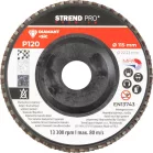 Strend Pro Premium 115 x 22 mm csiszolótárcsa, P120, gyémánt, lamellás