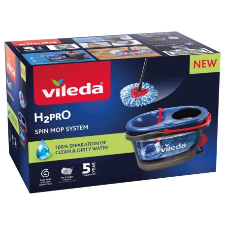 Vileda H2Pro - forgó rojtos felmosófej kétkamrás rendszerrel