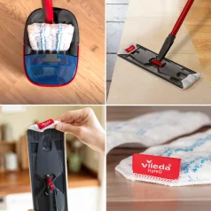 Vileda H2Pro lapos felmosó kétkamrás rendszerrel