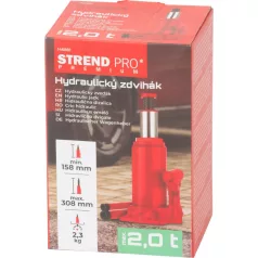 Strend Pro Premium hidraulikus emelő, 2 tonna, 158-308 mm