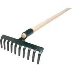 Gereblye 10 Fogú Nyelezett 1600 mm