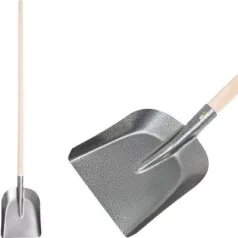 Lapát S504-2.Wh Universal, 280x235 mm, Nyéllel