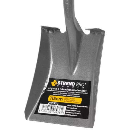 Lapát Strend Pro Premium ErgoBULL, D fogantyúval, üvegszálas, 1150 mm