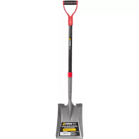 Lapát Strend Pro Premium ErgoBULL, D fogantyúval, üvegszálas, 1150 mm