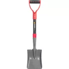 Lapát Strend Pro Premium ErgoBULL, D fogantyúval, üvegszálas, 700 mm
