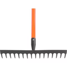 Gereblye Strend Pro, 16 fogú, üvegszálas nyél, 1480 mm