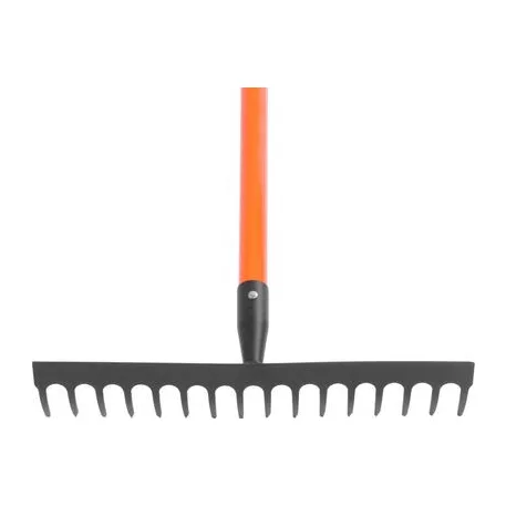 Gereblye Strend Pro, 16 fogú, üvegszálas nyél, 1480 mm