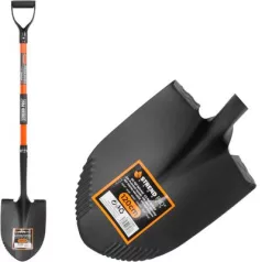   Ásó Strend Pro Premium, hegyes, üvegszálas nyéllel D 1230 mm