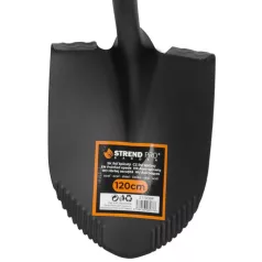   Ásó Strend Pro Premium, hegyes, üvegszálas nyéllel D 1230 mm