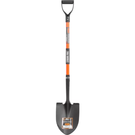 Ásó Strend Pro Premium, hegyes, üvegszálas nyéllel D 1230 mm