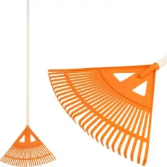   Lombseprű Strend Pro R130, 27 fogú, 58 cm, műanyag, 160 cm nyél