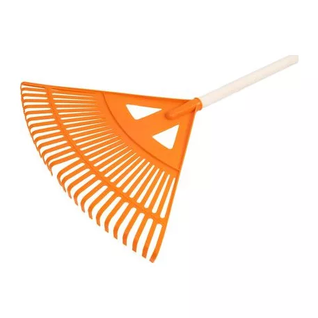 Lombseprű Strend Pro R130, 27 fogú, 58 cm, műanyag, 160 cm nyél