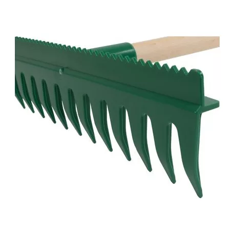 Gereblye R140, 13 fogú, műanyag, simító éllel, 160 cm nyél