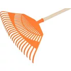 Lombseprű Strend Pro R144, műanyag, 23 fogú, 125 cm nyél