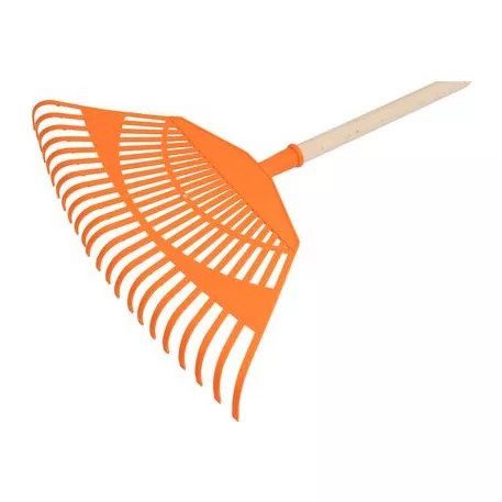 Lombseprű Strend Pro R144, műanyag, 23 fogú, 125 cm nyél