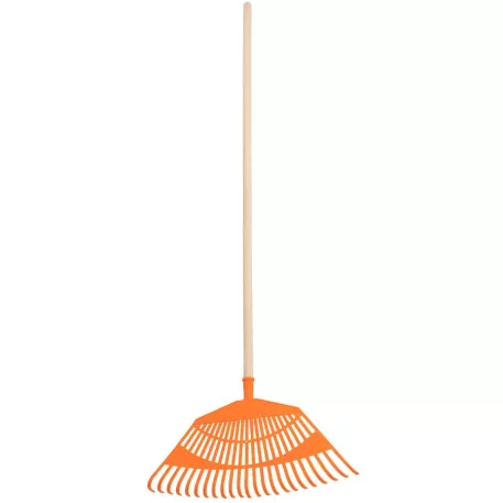 Lombseprű Strend Pro R144, műanyag, 23 fogú, 125 cm nyél