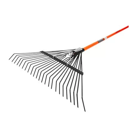 Lombseprű Strend Pro, 24 fogú, 58 cm, üvegszálas nyél 120 cm