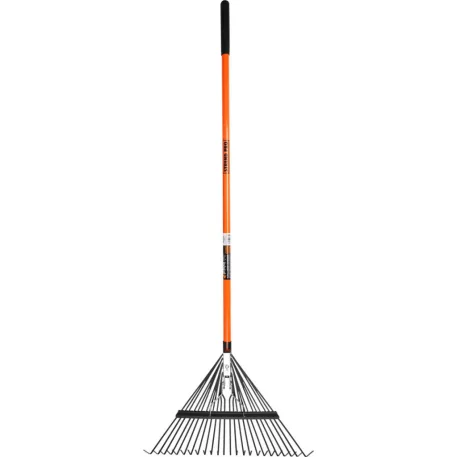 Lombseprű Strend Pro, 24 fogú, 58 cm, üvegszálas nyél 120 cm