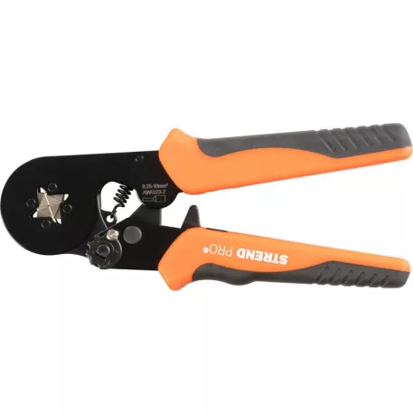 Strend Pro krimpelő fogó, 175 mm, 0,25-10 mm