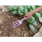 Kultivátor Strend Pro, kerti, kézi, virágmintás, fém, Ladies line