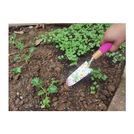 Szerszámkészlet Strend Pro, kerti, 3 részes, virágmintás, Ladies line