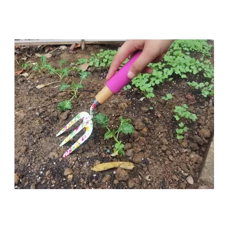 Szerszámkészlet Strend Pro, kerti, 3 részes, virágmintás, Ladies line