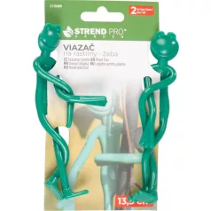   Kötöző Strend Pro, növényekhez, béka, 13,5 cm. műanyag, csomag. 2 db