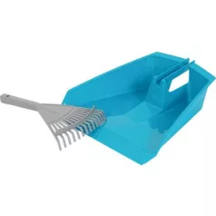 Strend Pro lapát, gereblyével, 57x41 cm