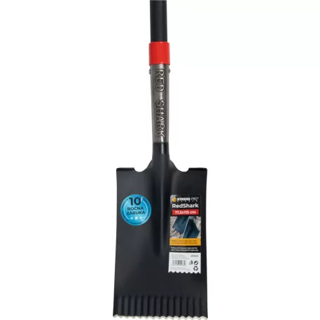 Ásó Strend Pro Premium RedShark, egyenes, üvegszálas nyéllel D 1150 mm
