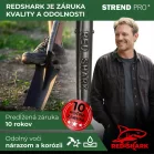 Ásó Strend Pro Premium RedShark, hegyes, üvegszálas nyéllel D 1150 mm