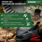 Strend Pro Premium RedShark ásó, üvegszálas nyéllel, D 1280 mm