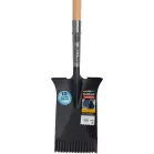 Ásó Strend Pro Premium RedShark, egyenes, fa nyéllel, D 1150 mm