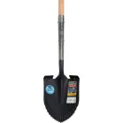 Ásó Strend Pro Premium RedShark, hegyes, fa nyéllel, D 1150 mm