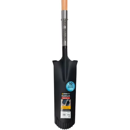 Ásó Strend Pro Premium RedShark, fa nyéllel, D 1280 mm