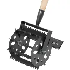   Strend Pro gyomeltávolító, kézi, 18 cm, talajlazító, fa nyél 130 cm