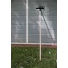 Strend Pro Premium R-606 Gereblye, 10 Fogú, Nyéllel