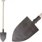 Ásó Gardex 1450 g, Hegyes, Nyéllel T