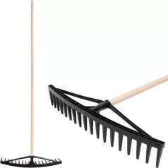 Gereblye Szénára PVC 18 Fog + Nyél