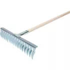 Gereblye R108A.Wh, 16 Fogú, Gyepre, Nyéllel