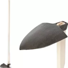 Kovácsolt Kapa, 730 g, Hegyes,Nyél