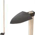 Kovácsolt Kapa, 630 g, Hegyes,Nyél
