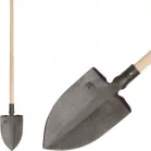 Ásó Gardex 1300 g, Nyéllel Egyenes