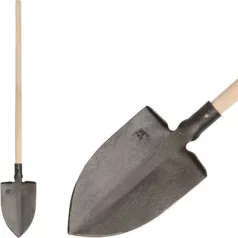 Ásó Gardex 1300 g, Nyéllel Egyenes