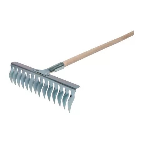 Gereblye R108A.Wh, 14 Fogú, Gyepre, Nyéllel